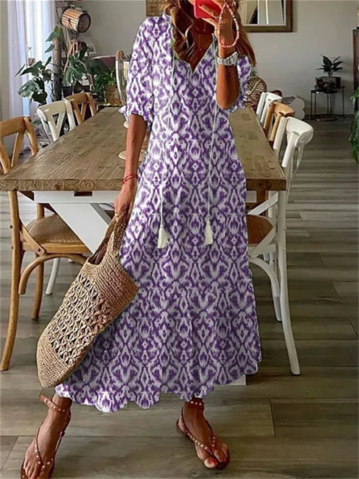 R&B - Vestido Maxi de Verão