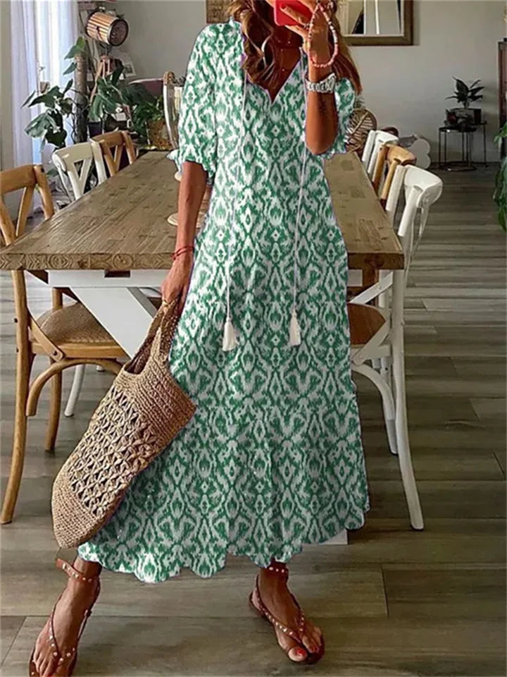 R&B - Vestido Maxi de Verão